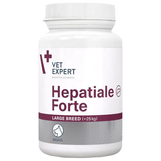 Hepatiale Vet Expert – Large Breed – supliment pentru susținerea funcției hepatice la câini de talie mare, 40 tablete